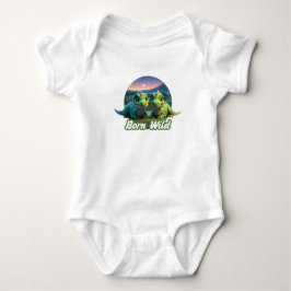 Zwei kleine Dinos - Born Wild Baby Strampler
