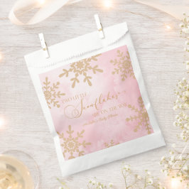 Zwei kleine Schneeflocken Winter Twins Kinderdusch Geschenktütchen