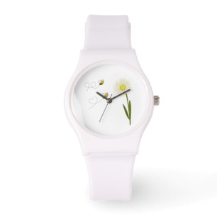 Zwei kleine und niedliche Bienen Armbanduhr