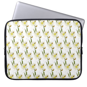 Zwei kleine und niedliche Bienen Laptopschutzhülle