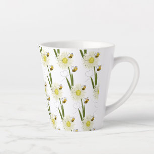 Zwei kleine und niedliche Bienen Milchtasse