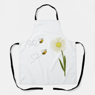 Zwei kleine und niedliche Bienen Schürze