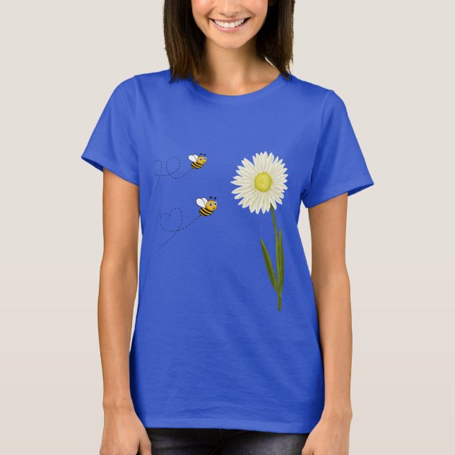 Zwei kleine und niedliche Bienen T-Shirt (Vorderseite)