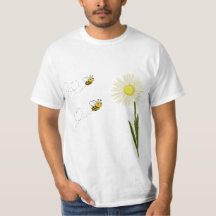 Zwei kleine und niedliche Bienen T-Shirt