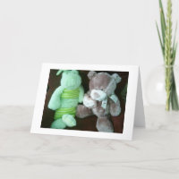 ZWEI KONGRATULIERUNGEN AN 2 STUFFED-TIERE