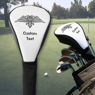 Zwei Kopfadler Golf Headcover