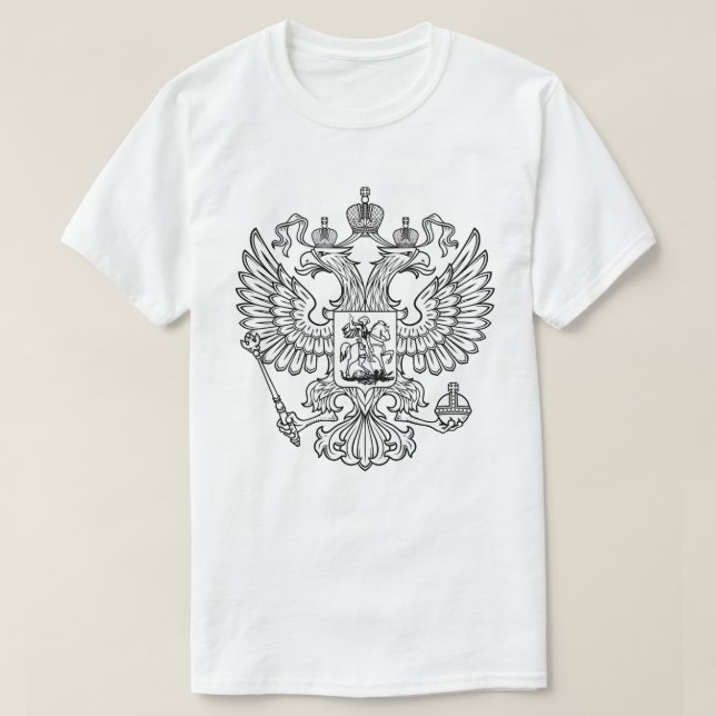 Zwei Kopfadler T-Shirt (Design vorne)