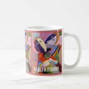 zwei Köpfe, zwei Köpfe, zwei Köpfe Kaffeetasse