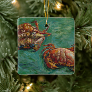 Zwei Krabben von Vincent van Gogh Keramikornament