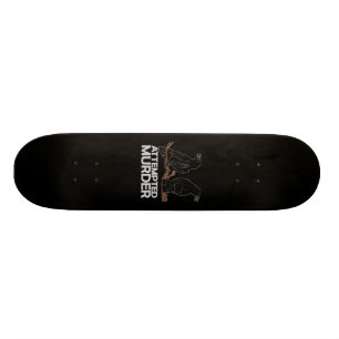 Zwei Krähen = verübter Mord Skateboard