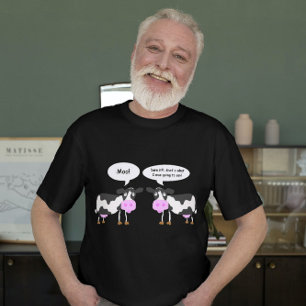Zwei Kühe Joke T - Shirt