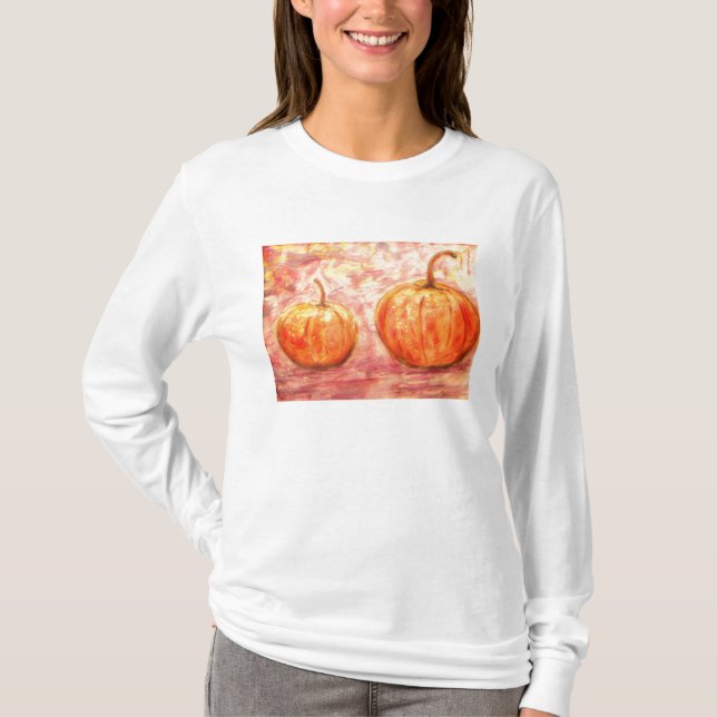 zwei Kürbise T-Shirt (Vorderseite)
