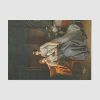 Zwei Ladys im Inneren von Marguerite Gerard Seidenpapier