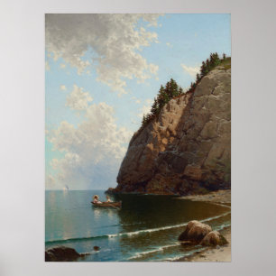 Zwei Ladys in einem Rowboat Poster