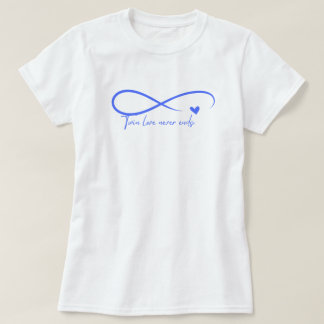 Zwei Lieben beenden niemals das weibliche Shirt