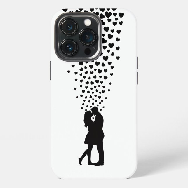 Zwei Liebende iPhone 13 Pro Hülle (Hinten)
