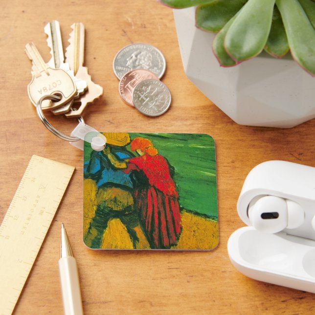 Zwei Liebhaber von Vincent van Gogh Schlüsselanhänger (Schreibtisch)