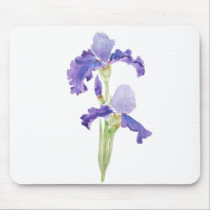 zwei lila Reißfarben Mousepad