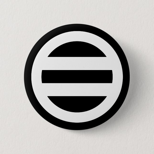 Zwei Linien, umkreist Button (Vorderseite)