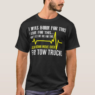 Zwei LKW-Fahrer fahren langsamer ab und überwält T-Shirt