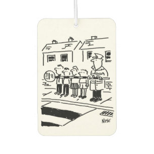 Zwei Lollipop Men-Cartoon Autolufterfrischer
