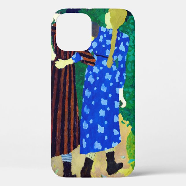 Zwei Mädchen, Edouard Vuillard Case-Mate iPhone Hülle (Rückseite)