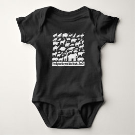 Zwei-mal-zwei-Baby-Bodysuit Baby Strampler