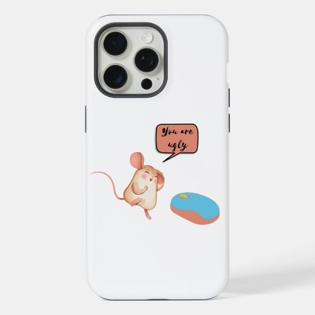 zwei Mäuse iPhone 15 Pro Max Hülle (Rückseite)