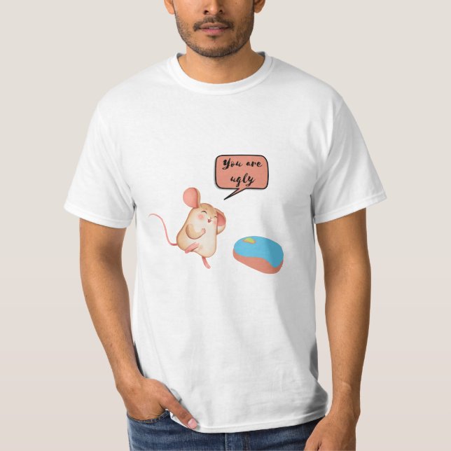 zwei Mäuse T-Shirt (Vorderseite)