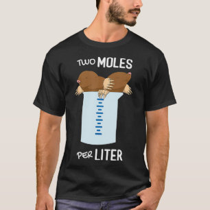 Zwei Molen pro Liter Messung Funny Chemical SC T-Shirt