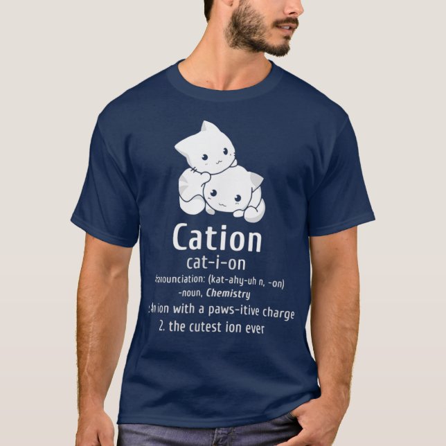 Zwei Moles pro Liter Chemie Wissenschaft Funny T-Shirt (Vorderseite)
