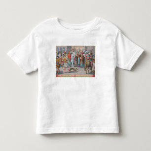 Zwei Mönche stellen die Seidenraupen dar, die von Kleinkind T-shirt