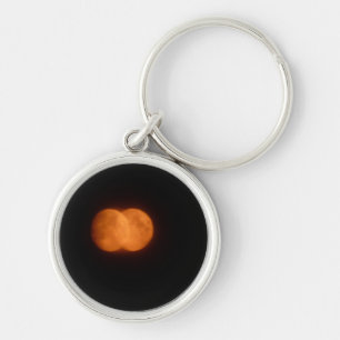 Zwei Mond Schlüsselanhänger