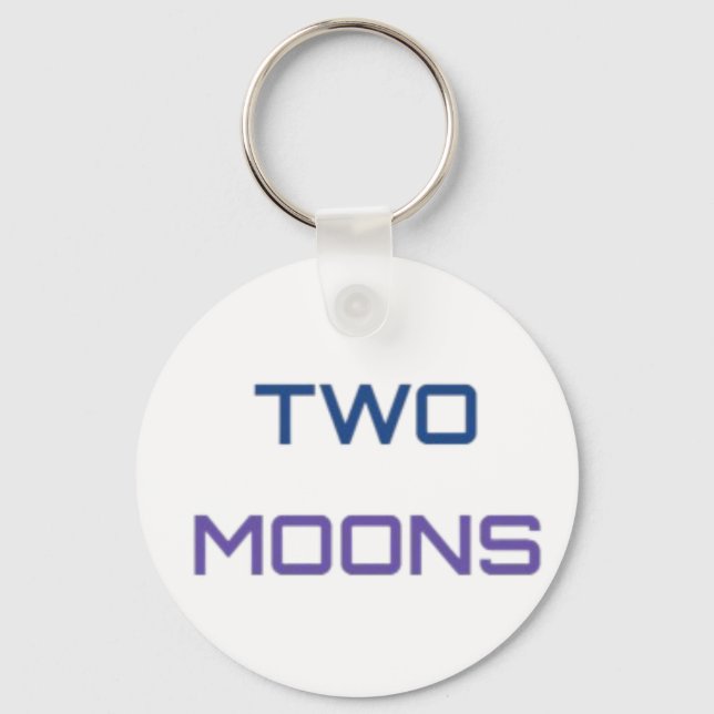 ZWEI MOONS-Standard-Schlüsselanhänger Schlüsselanhänger (Vorderseite)