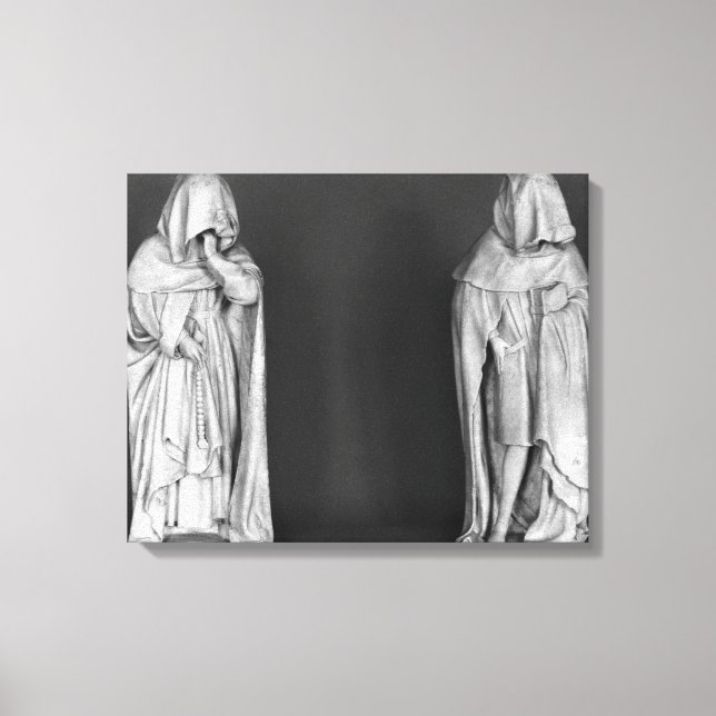 Zwei Mourners Leinwanddruck (Vorderseite)