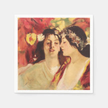 Zwei Muses of Spring (von Stefan Luchian)