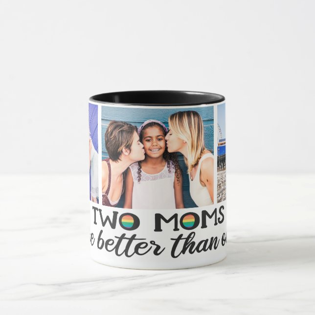 Zwei Mütter sind besser als das Foto einer Mutter Tasse (Zentrum)