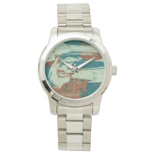 Zwei nach Norden Armbanduhr