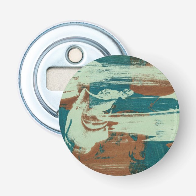 Zwei nach Norden Flaschenöffner (Vorderseite)