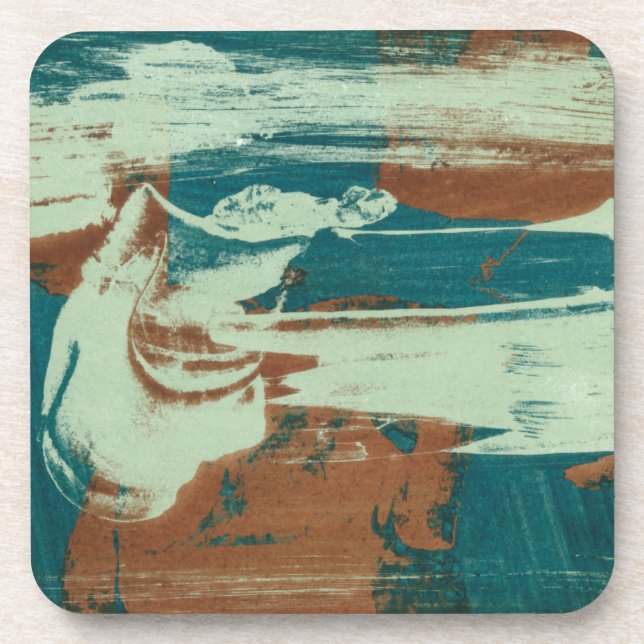 Zwei nach Norden Untersetzer (Vorderseite)