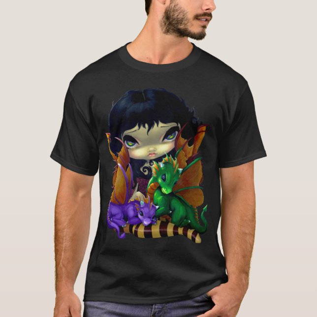 Zwei niedliche Dragonlings T-Shirt (Vorderseite)