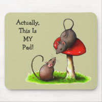 Zwei niedliche Mäuse: Toadstool: Dieses ist MEINE