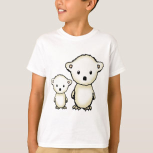 Zwei Niedliche Polarbären T-Shirt