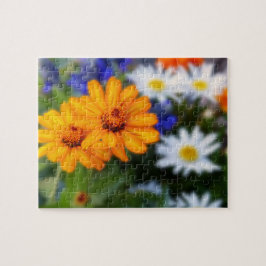 Zwei orange Blume