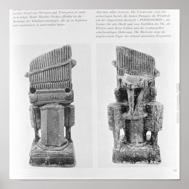 Zwei Organe Poster (Vorne)