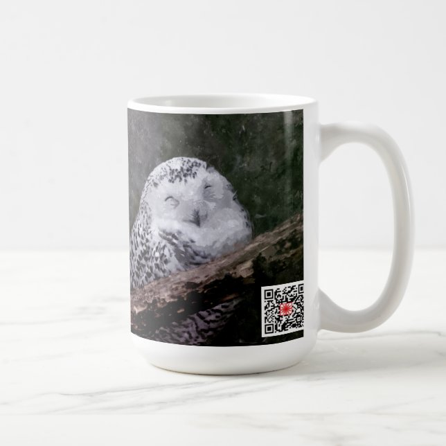 Zwei Owls Kaffeetasse (Rechts)