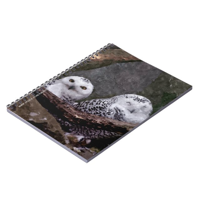 Zwei Owls Notizblock (Linke Seite)