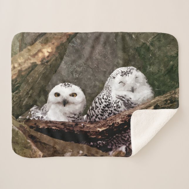 Zwei Owls Sherpadecke (Vorderseite (Horizontal))