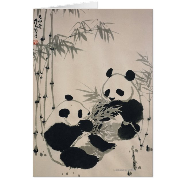 Zwei Pandas (Vorne)