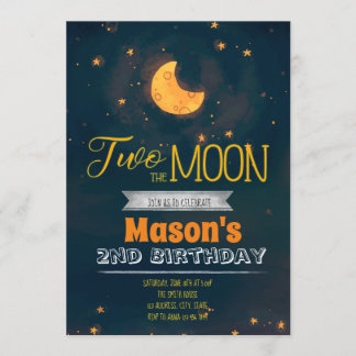 Zwei Party Einladungen